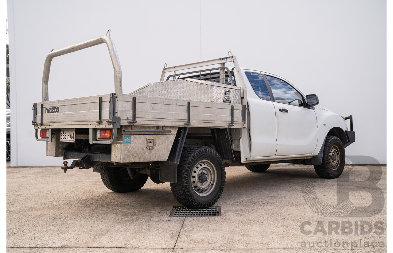 06/2012 Mazda BT-50 XT (4x2)  Freestyle C/Chas White Turbo Diesel 3.2L