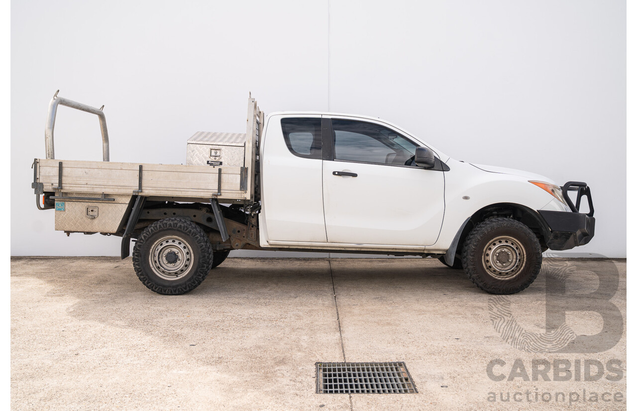 06/2012 Mazda BT-50 XT (4x2)  Freestyle C/Chas White Turbo Diesel 3.2L