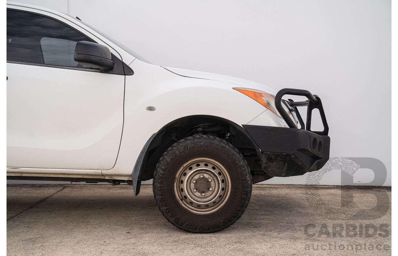 06/2012 Mazda BT-50 XT (4x2)  Freestyle C/Chas White Turbo Diesel 3.2L