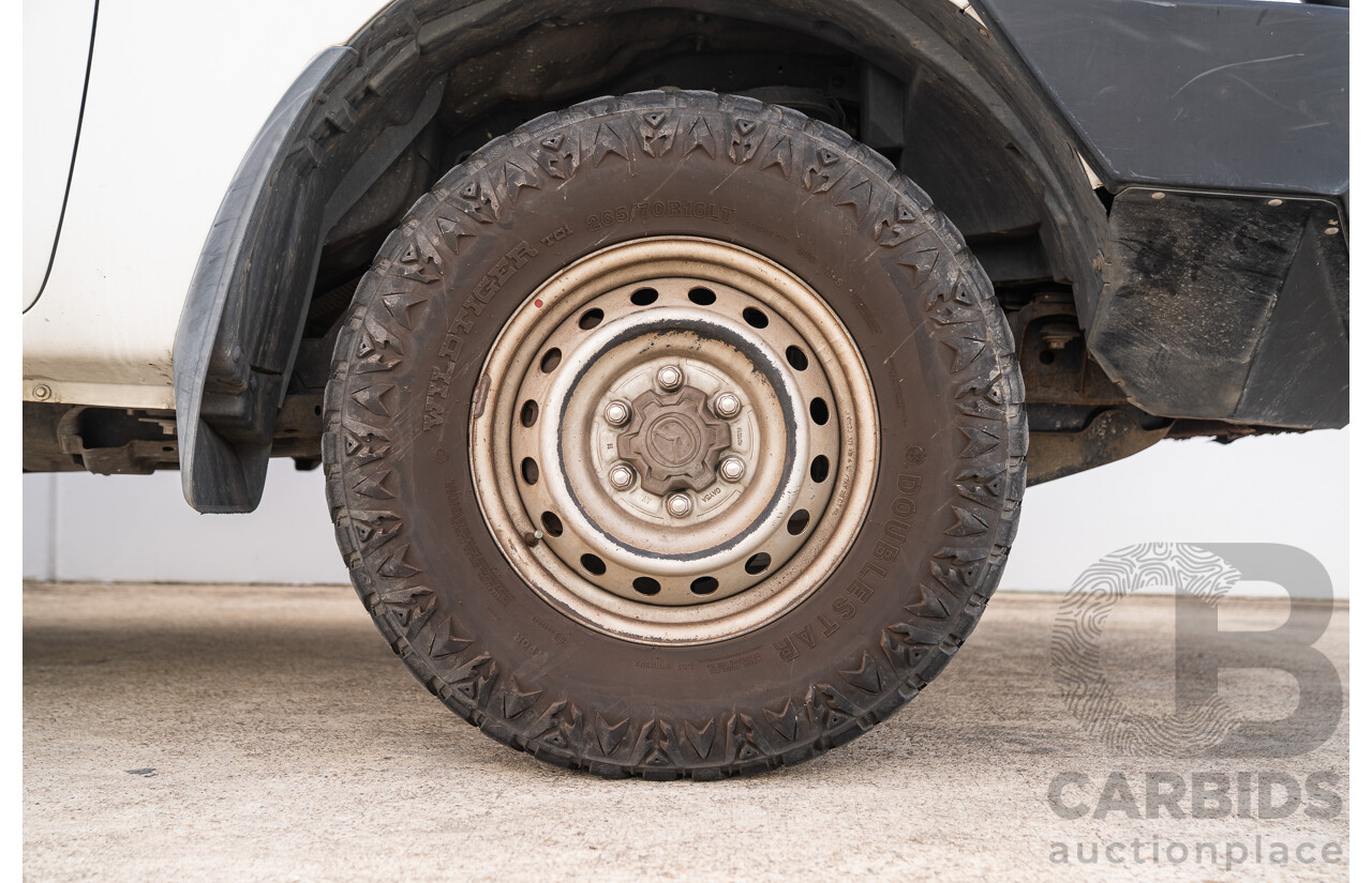 06/2012 Mazda BT-50 XT (4x2)  Freestyle C/Chas White Turbo Diesel 3.2L