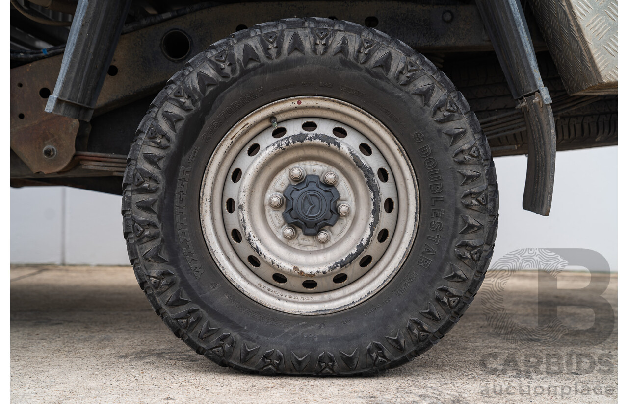 06/2012 Mazda BT-50 XT (4x2)  Freestyle C/Chas White Turbo Diesel 3.2L