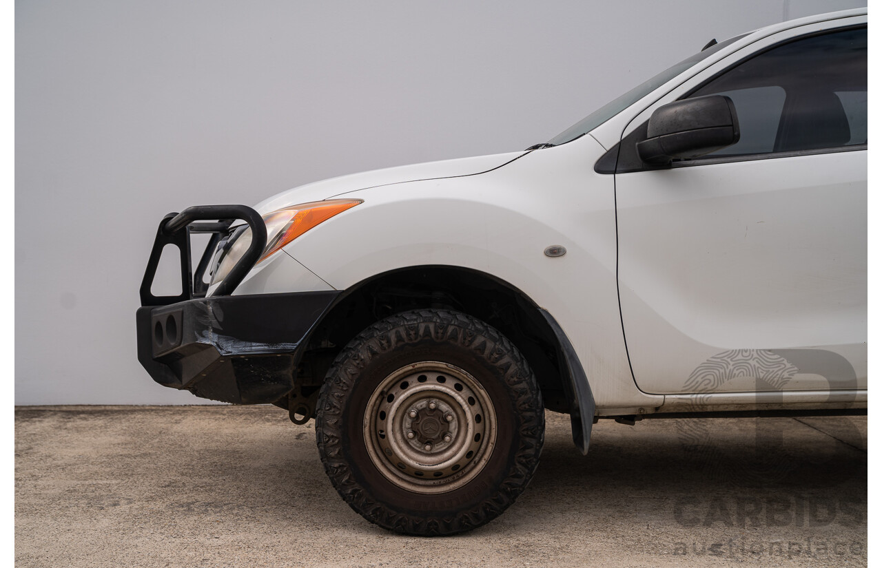 06/2012 Mazda BT-50 XT (4x2)  Freestyle C/Chas White Turbo Diesel 3.2L