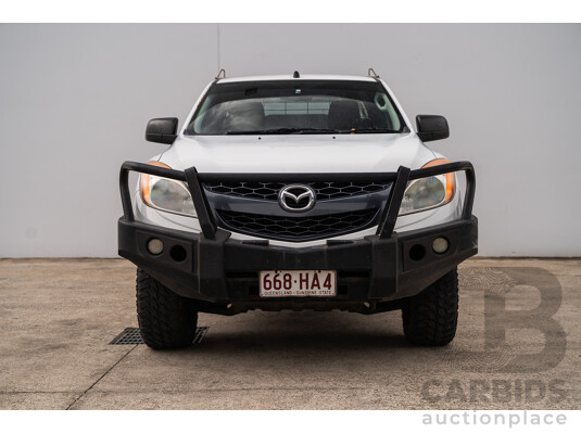 06/2012 Mazda BT-50 XT (4x2) Freestyle C/Chas White Turbo Diesel 3.2L