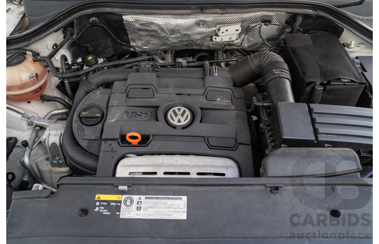 10/2013 Volkswagen Tiguan 118 TSI 5NC MY13 4d Wagon Candy White Twincharged 1.4L
