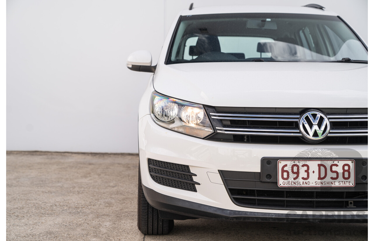 10/2013 Volkswagen Tiguan 118 TSI 5NC MY13 4d Wagon Candy White Twincharged 1.4L