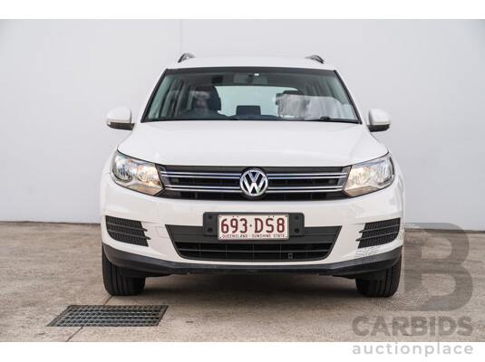 10/2013 Volkswagen Tiguan 118 TSI 5NC MY13 4d Wagon Candy White Twincharged 1.4L
