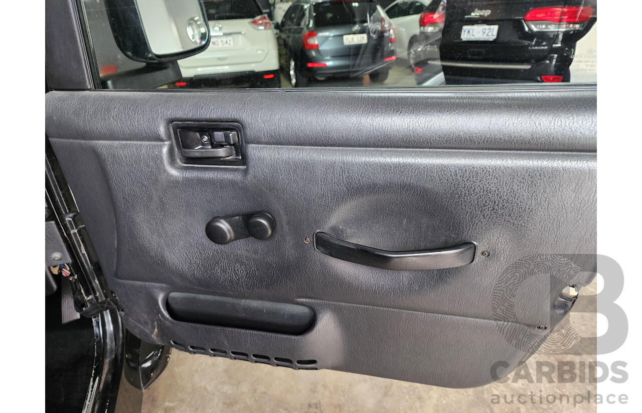 08/2006 Jeep Wrangler Sport (4x4) TJ 2d Softtop Black 4.0L