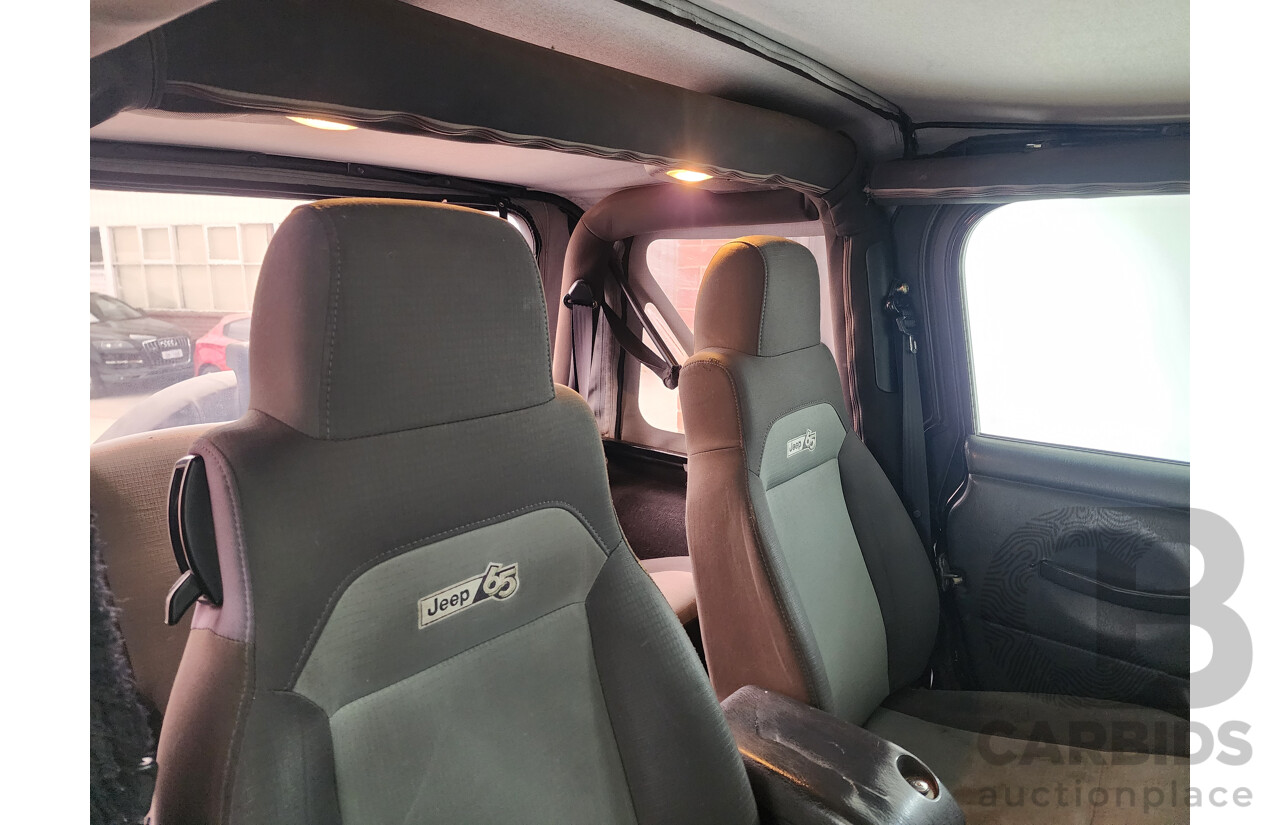 08/2006 Jeep Wrangler Sport (4x4) TJ 2d Softtop Black 4.0L