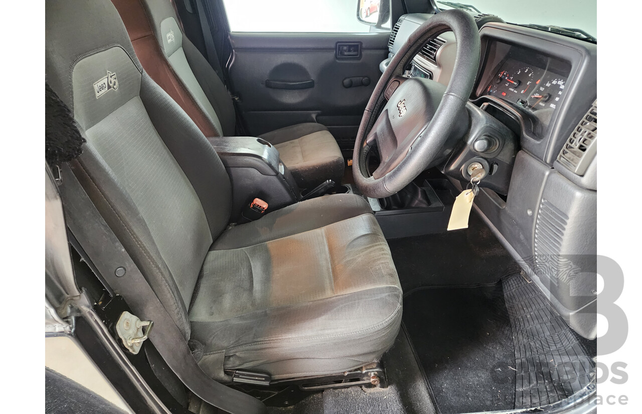 08/2006 Jeep Wrangler Sport (4x4) TJ 2d Softtop Black 4.0L