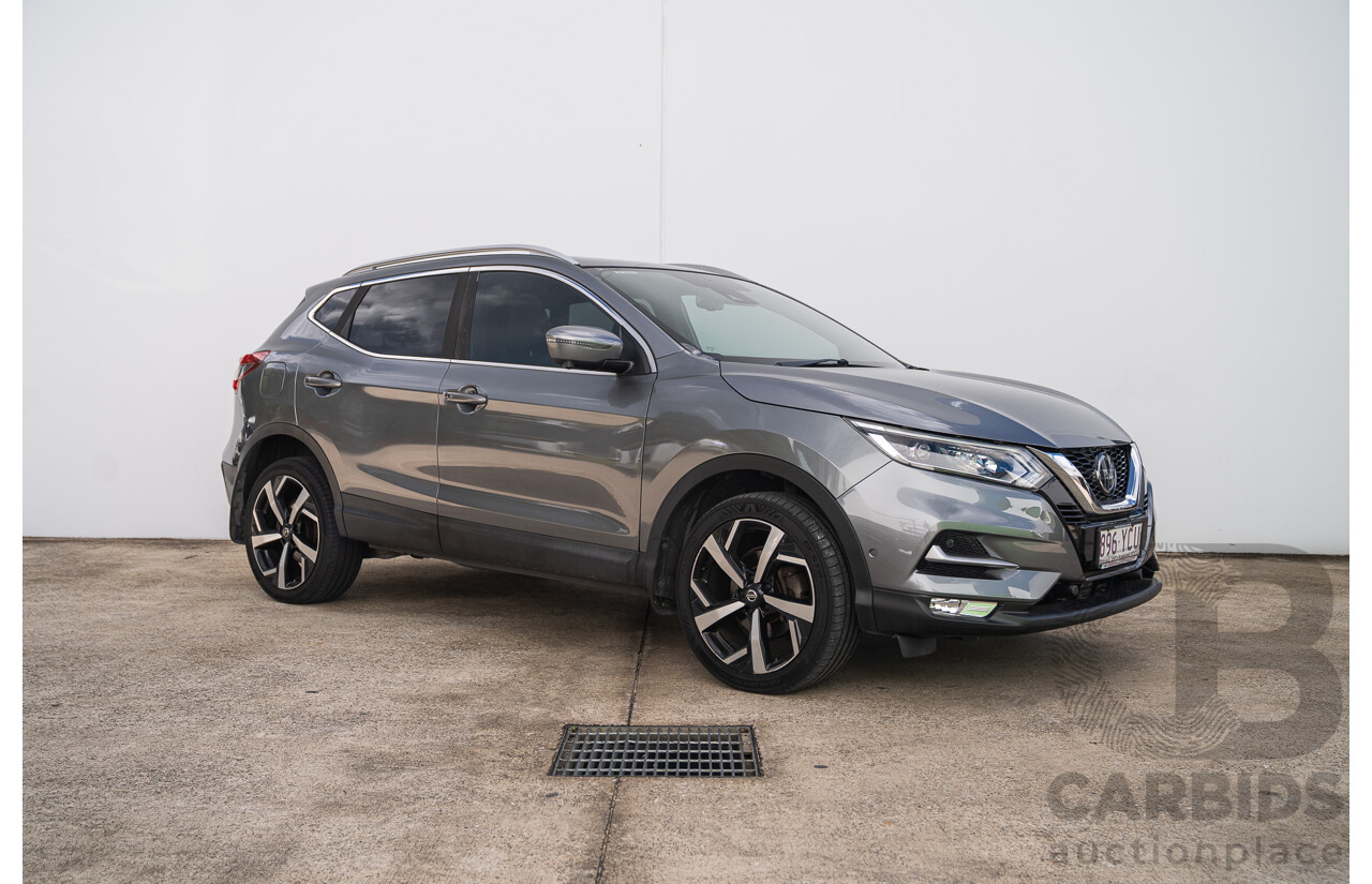 07/2018 Nissan Qashqai Ti J11 MY18 4d Wagon Gun Grey Metallic 2.0L