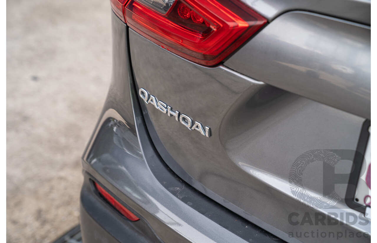 07/2018 Nissan Qashqai Ti J11 MY18 4d Wagon Gun Grey Metallic 2.0L