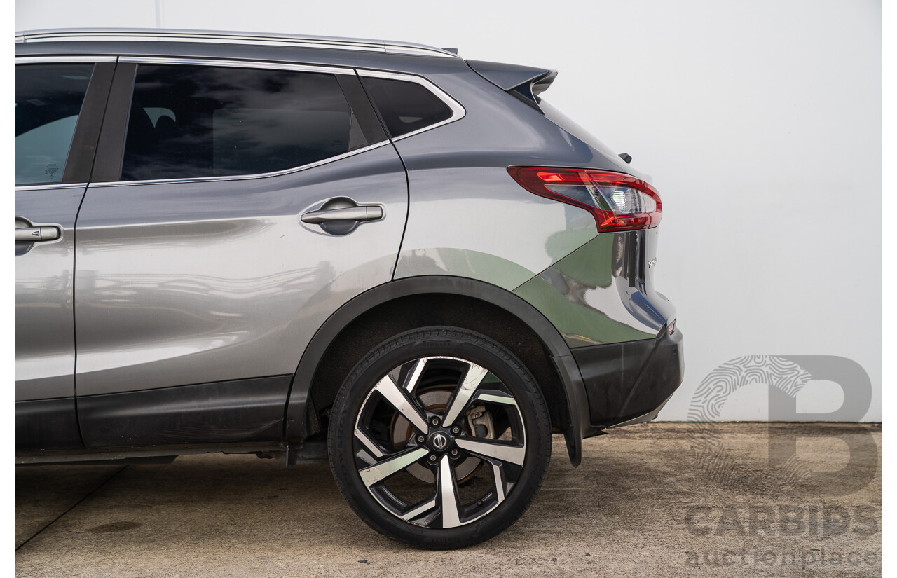 07/2018 Nissan Qashqai Ti J11 MY18 4d Wagon Gun Grey Metallic 2.0L