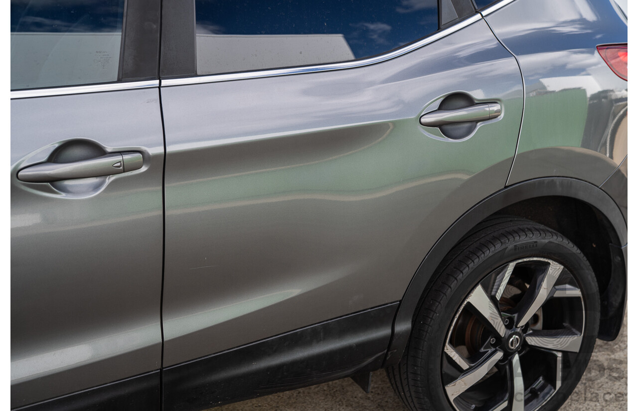 07/2018 Nissan Qashqai Ti J11 MY18 4d Wagon Gun Grey Metallic 2.0L