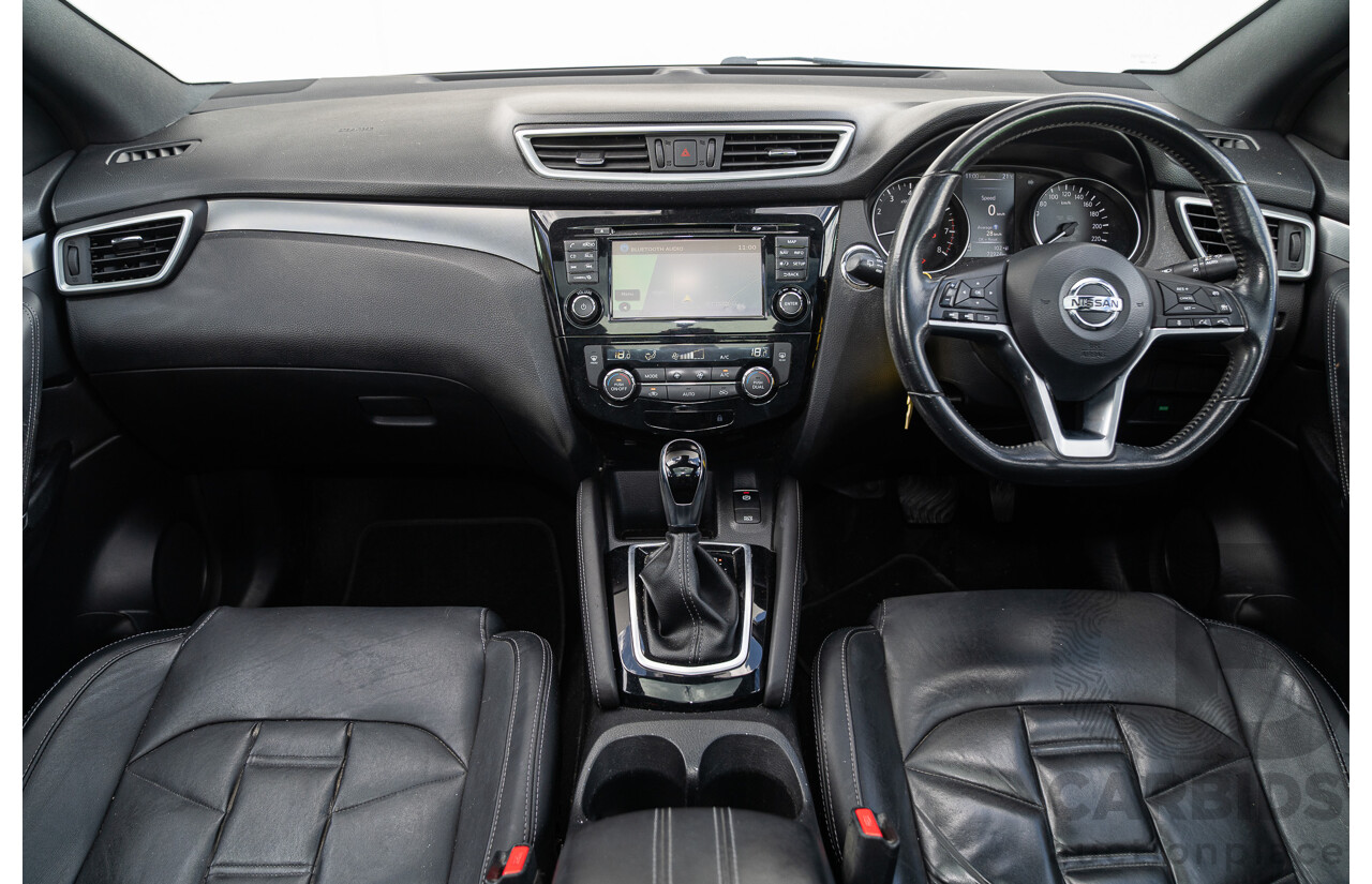 07/2018 Nissan Qashqai Ti J11 MY18 4d Wagon Gun Grey Metallic 2.0L