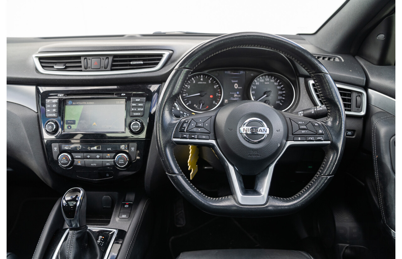 07/2018 Nissan Qashqai Ti J11 MY18 4d Wagon Gun Grey Metallic 2.0L
