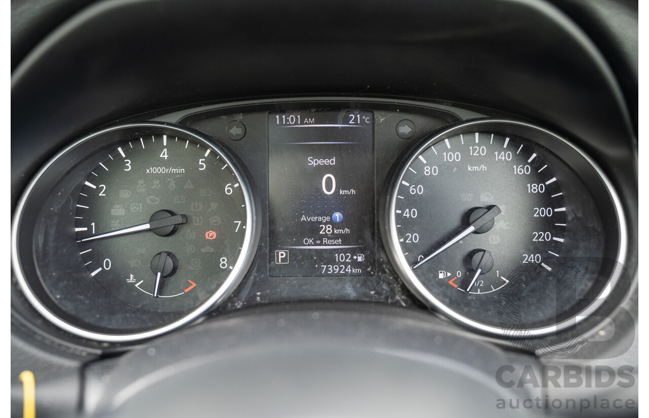 07/2018 Nissan Qashqai Ti J11 MY18 4d Wagon Gun Grey Metallic 2.0L