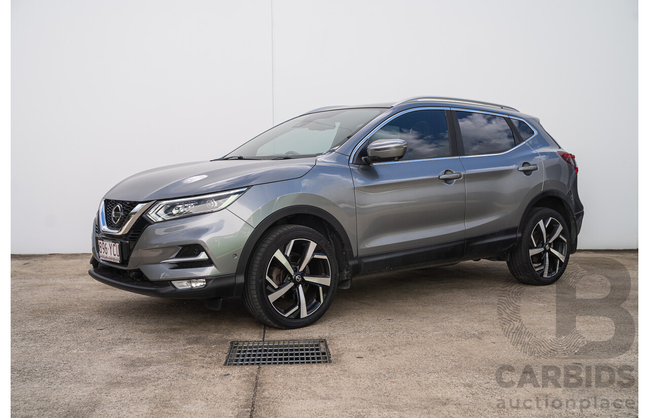 07/2018 Nissan Qashqai Ti J11 MY18 4d Wagon Gun Grey Metallic 2.0L