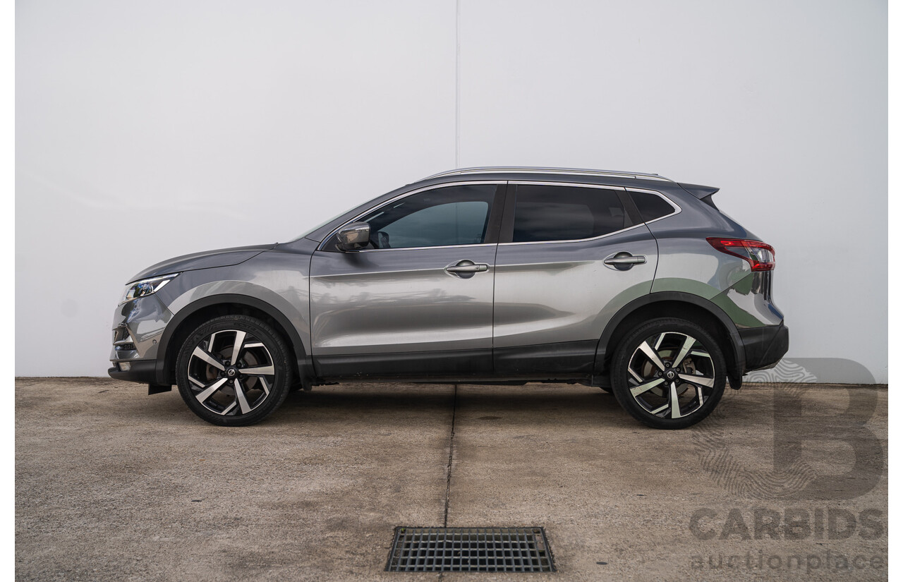 07/2018 Nissan Qashqai Ti J11 MY18 4d Wagon Gun Grey Metallic 2.0L