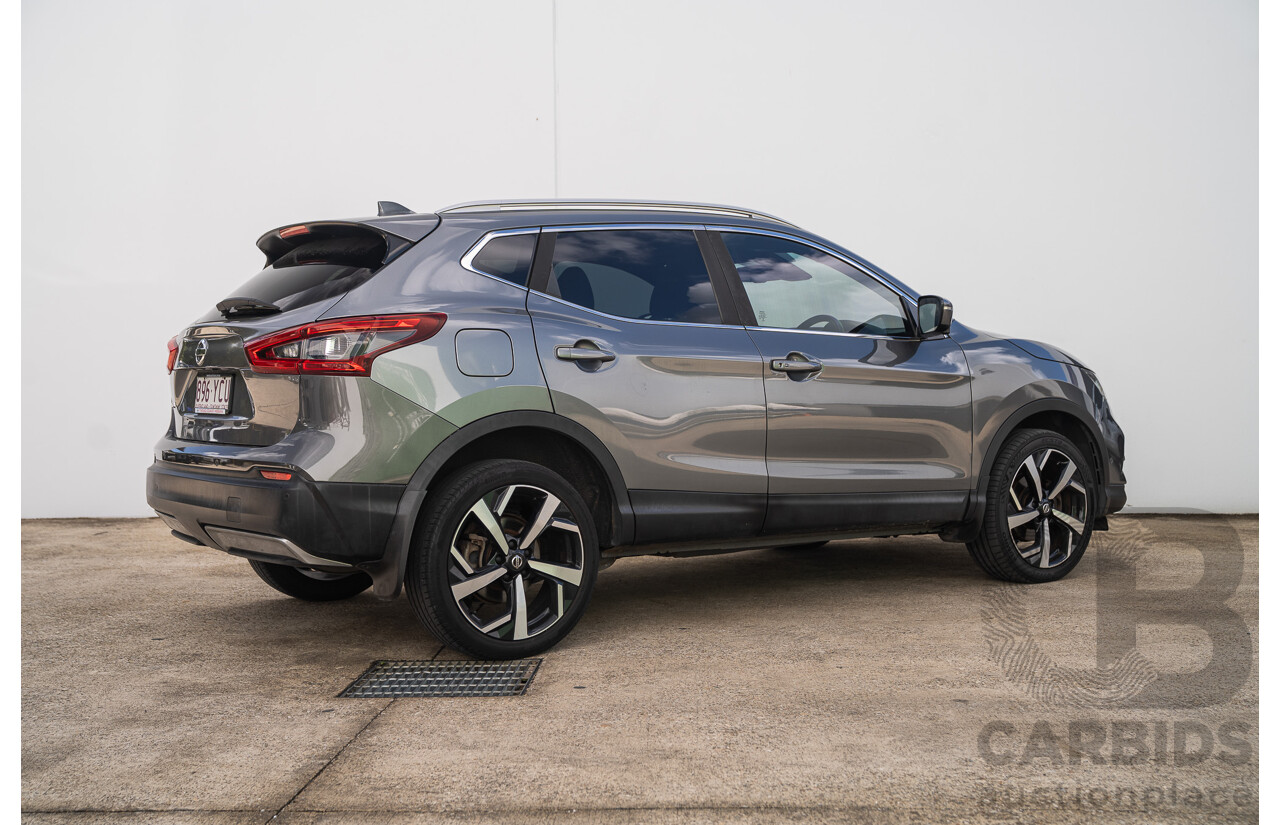 07/2018 Nissan Qashqai Ti J11 MY18 4d Wagon Gun Grey Metallic 2.0L