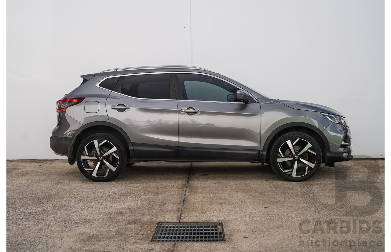 07/2018 Nissan Qashqai Ti J11 MY18 4d Wagon Gun Grey Metallic 2.0L