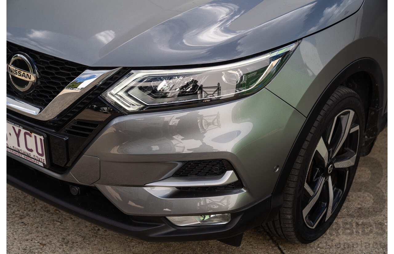 07/2018 Nissan Qashqai Ti J11 MY18 4d Wagon Gun Grey Metallic 2.0L