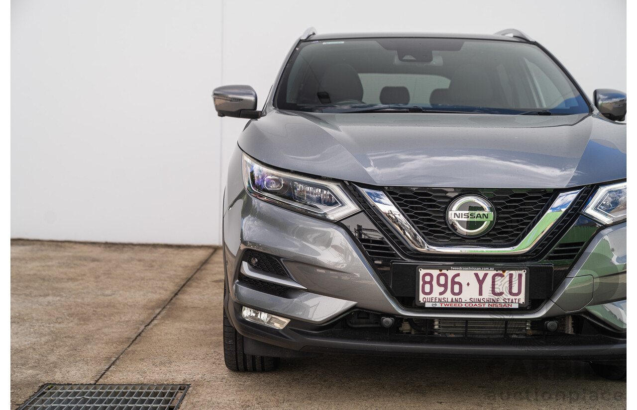 07/2018 Nissan Qashqai Ti J11 MY18 4d Wagon Gun Grey Metallic 2.0L