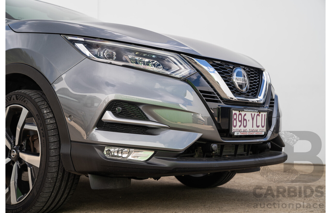 07/2018 Nissan Qashqai Ti J11 MY18 4d Wagon Gun Grey Metallic 2.0L