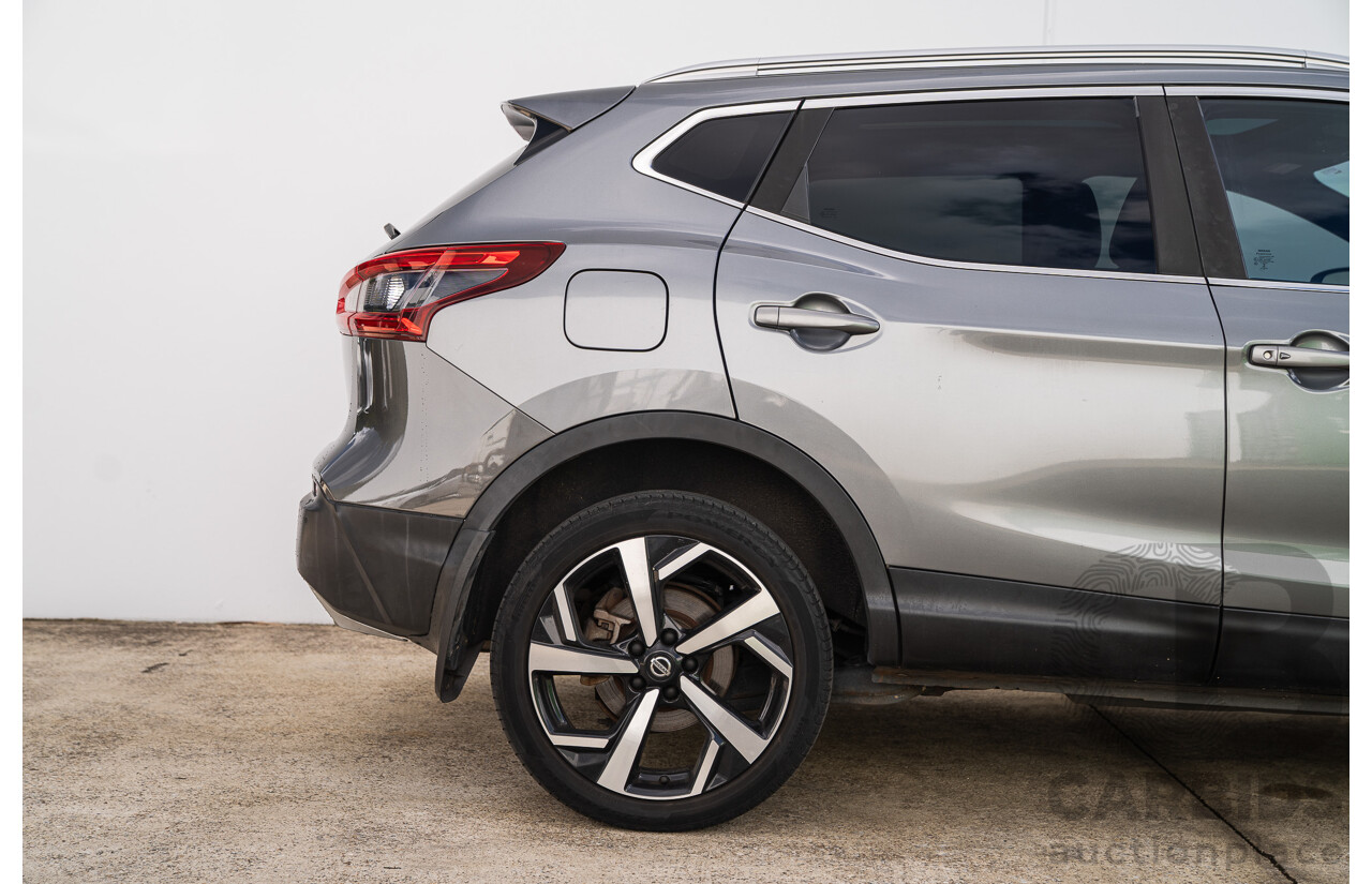07/2018 Nissan Qashqai Ti J11 MY18 4d Wagon Gun Grey Metallic 2.0L
