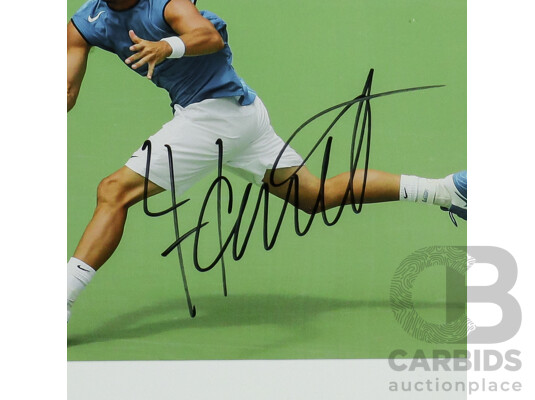 Former World No. 1 Tennis Player Lleyton Hewitt Hand Signed Framed Photo