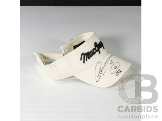 Former Golf World No. 1 Greg Norman, Masters Champion Adam Scott & PGA Tour Champion Jeff Sluman Signed Golf Collection
