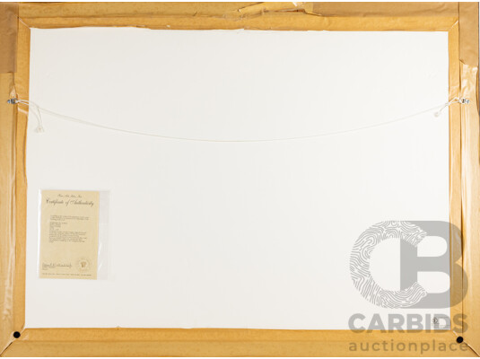 Michael Kachan (20th Century, Armenian-Born Israeli, 1964-), Happy Birthday (2000), Editioned & Signed Serigraph in Colour on Wove Paper, 90H x 120W cm (frame)