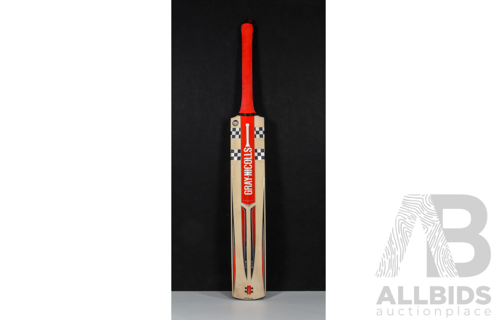Chris Cairns Former New Zealand All-Rounder Signed Cricket Bat