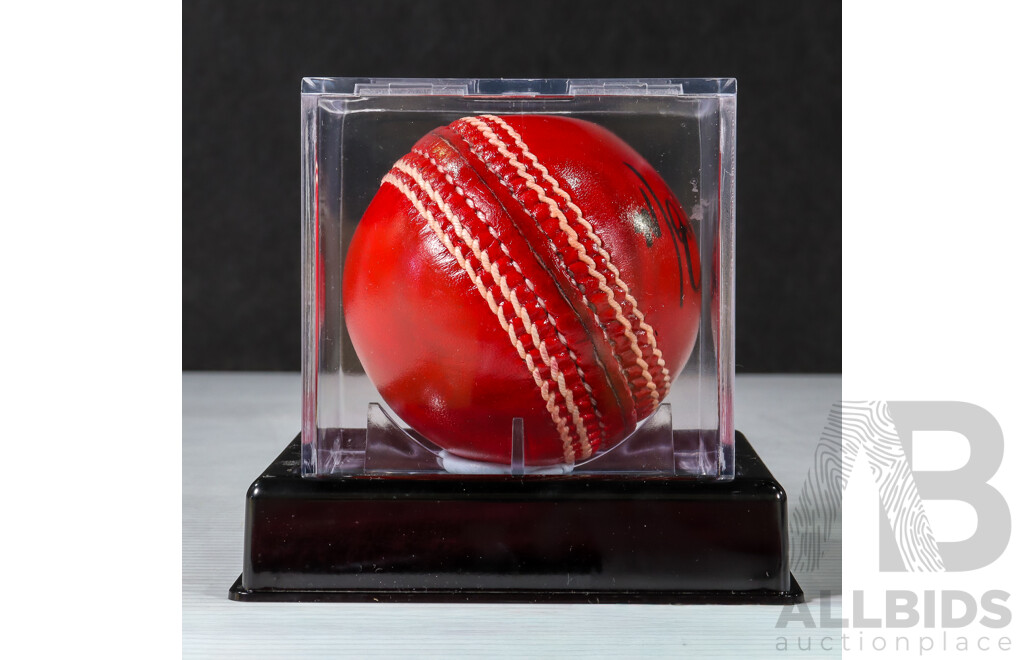 Mark Taylor Former Australian Test Captain Signed Cricket Ball