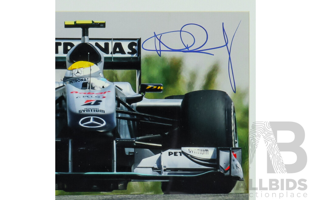 Former F1 World Champion Nico Rosberg Signed Framed Photo