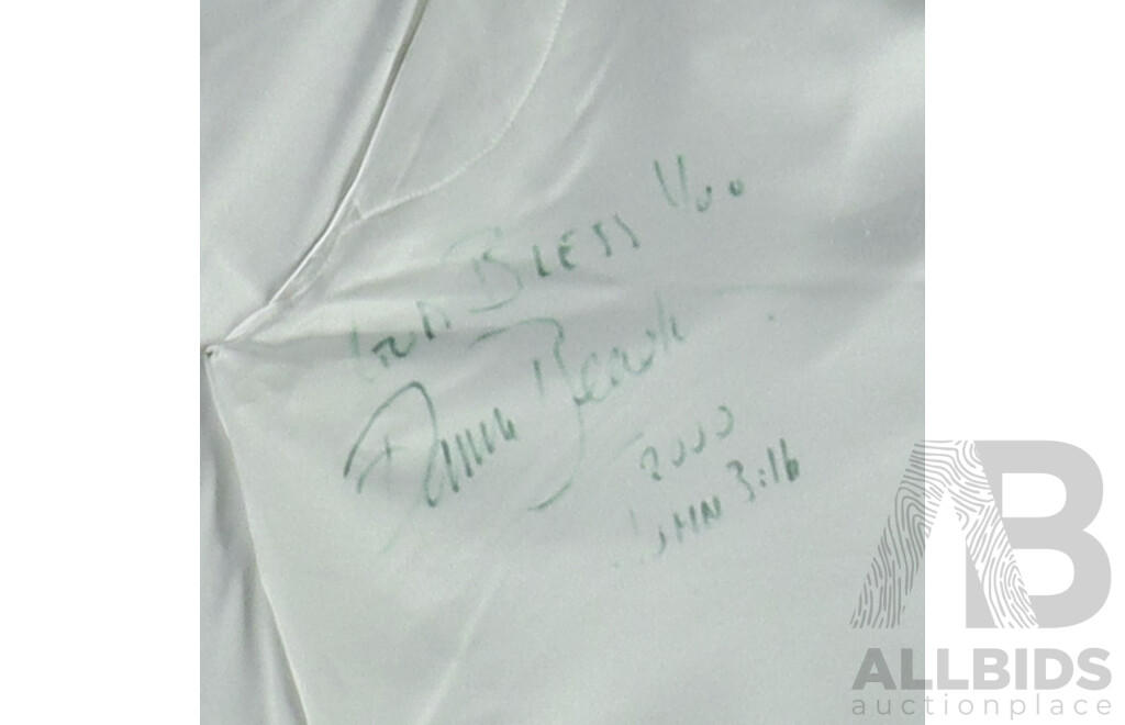 Darren Beadman Two-Time Melbourne Cup-Winning Jockey Signed Framed Racing Breeches