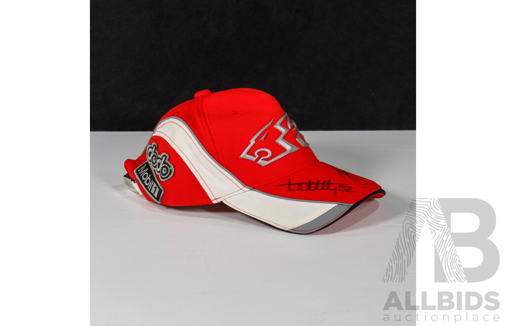 Five-Time Australian Touring Car Champion Mark Skaife & Bathurst 1000 Winner Todd Kelly Signed HRT Cap