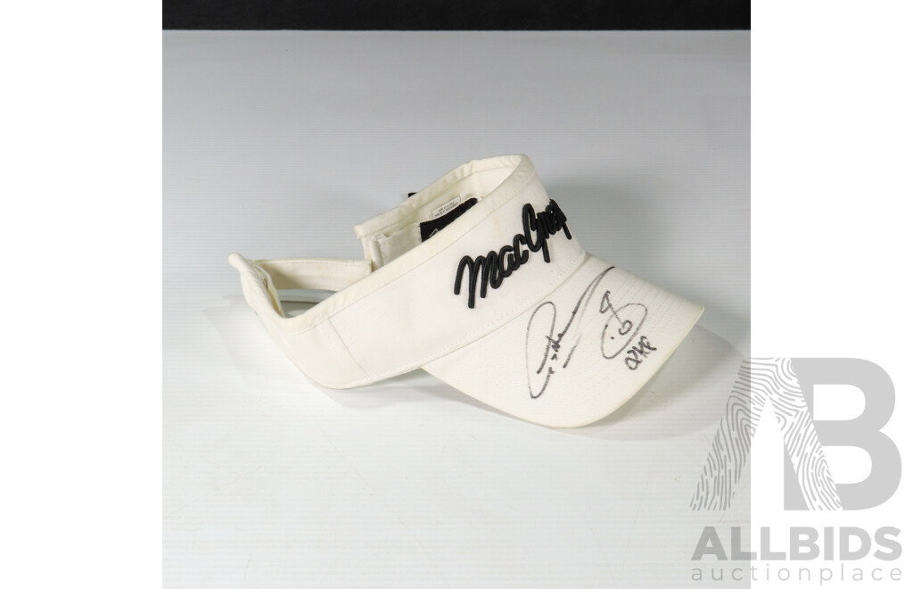 Former Golf World No. 1 Greg Norman, Masters Champion Adam Scott & PGA Tour Champion Jeff Sluman Signed Golf Collection