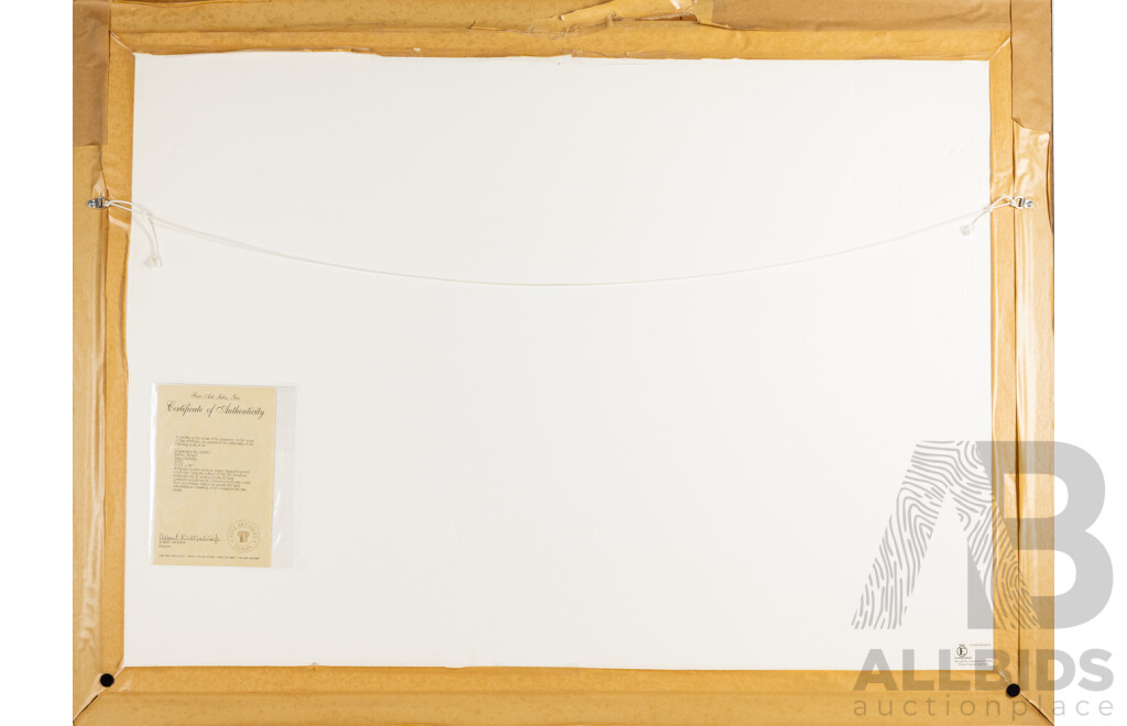 Michael Kachan (20th Century, Armenian-Born Israeli, 1964-), Happy Birthday (2000), Editioned & Signed Serigraph in Colour on Wove Paper, 90H x 120W cm (frame)