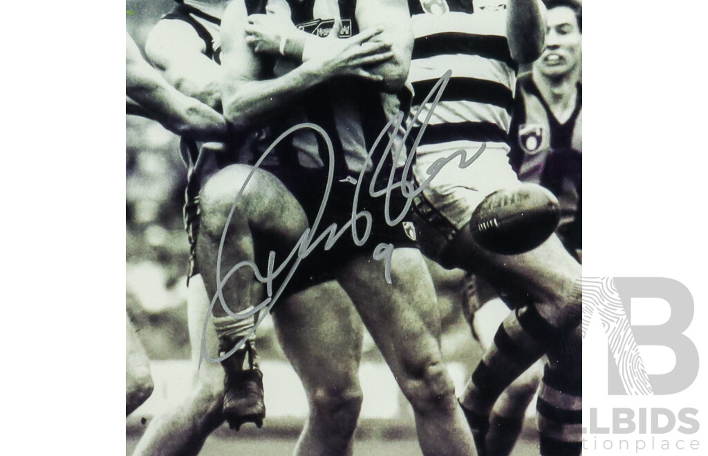 Robert (Dipper) DiPierdomenico Signed Framed Photo