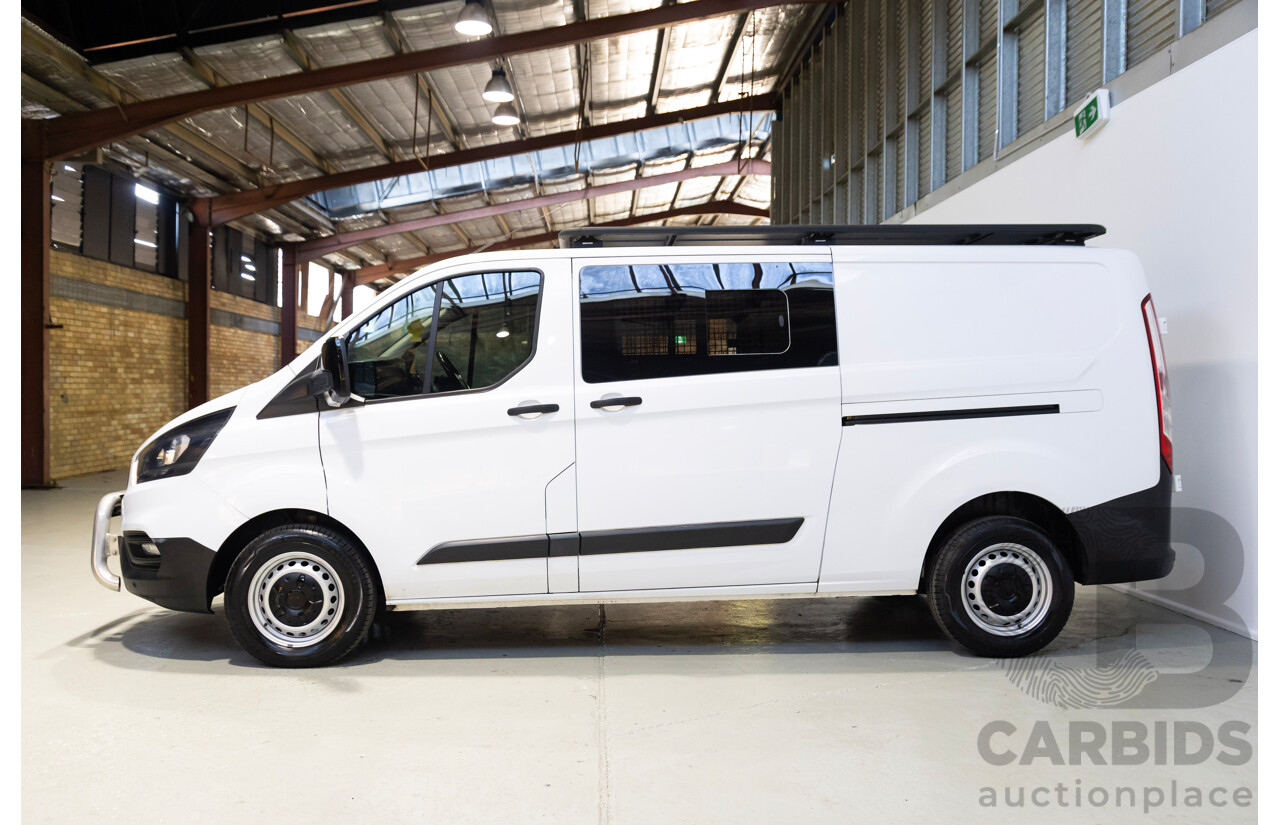 01/2020 Ford Transit Custom 340L LWB VN MY19.75 Van White Turbo Diesel 2.0L