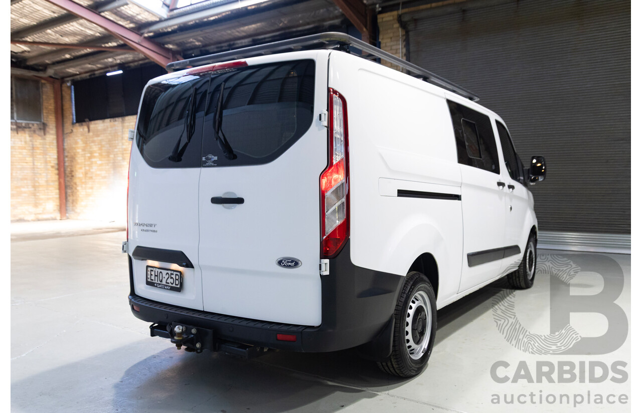 01/2020 Ford Transit Custom 340L LWB VN MY19.75 Van White Turbo Diesel 2.0L
