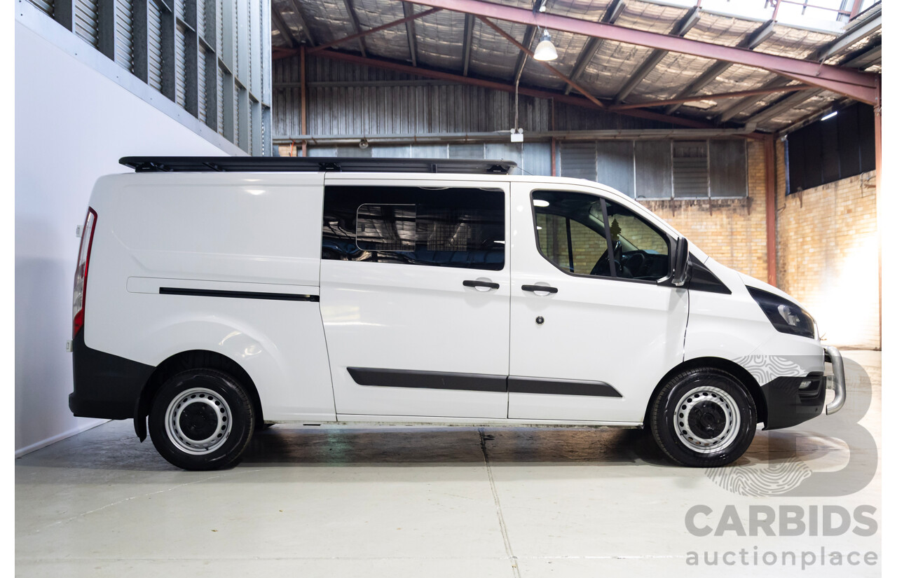 01/2020 Ford Transit Custom 340L LWB VN MY19.75 Van White Turbo Diesel 2.0L