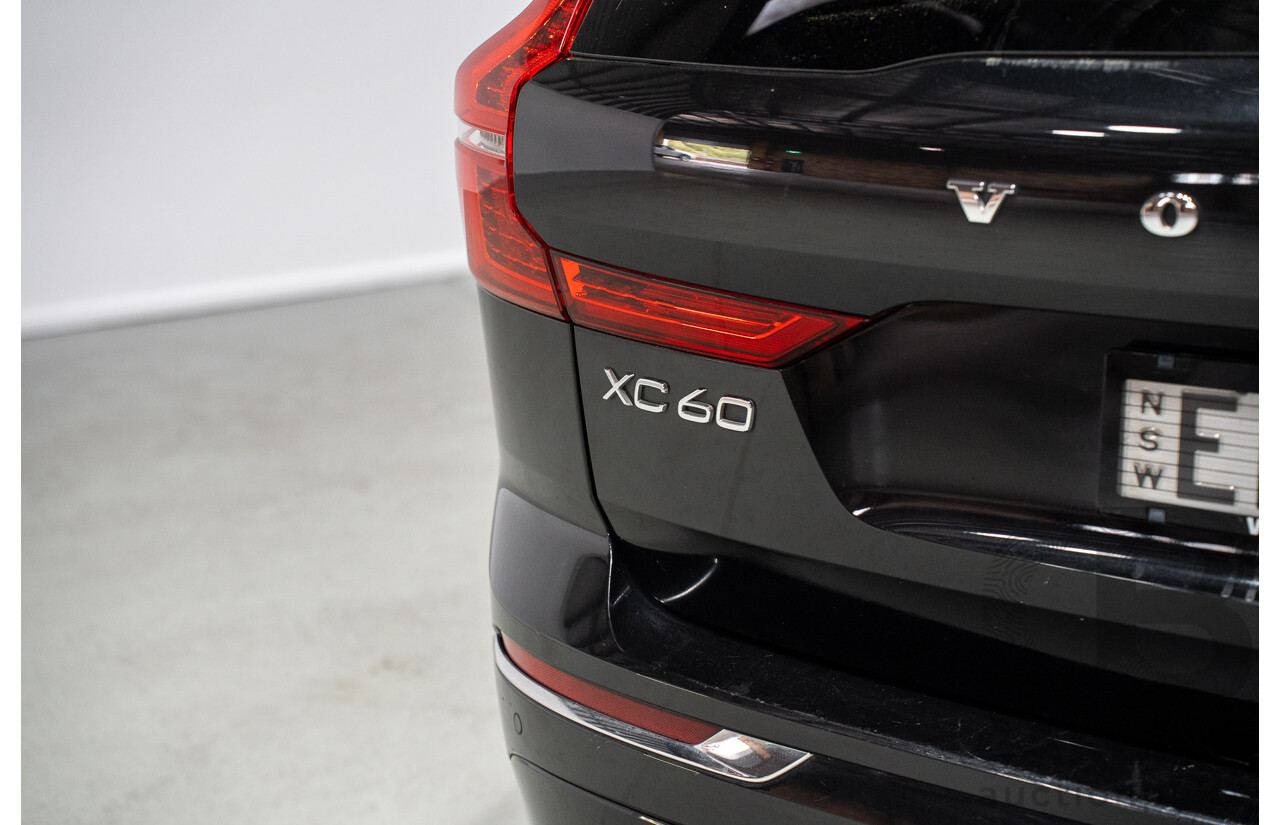 12/2020 Volvo XC60 T5 Inscription (AWD) 246 MY21 4d Wagon Onyx Black Metallic Turbo 2.0L
