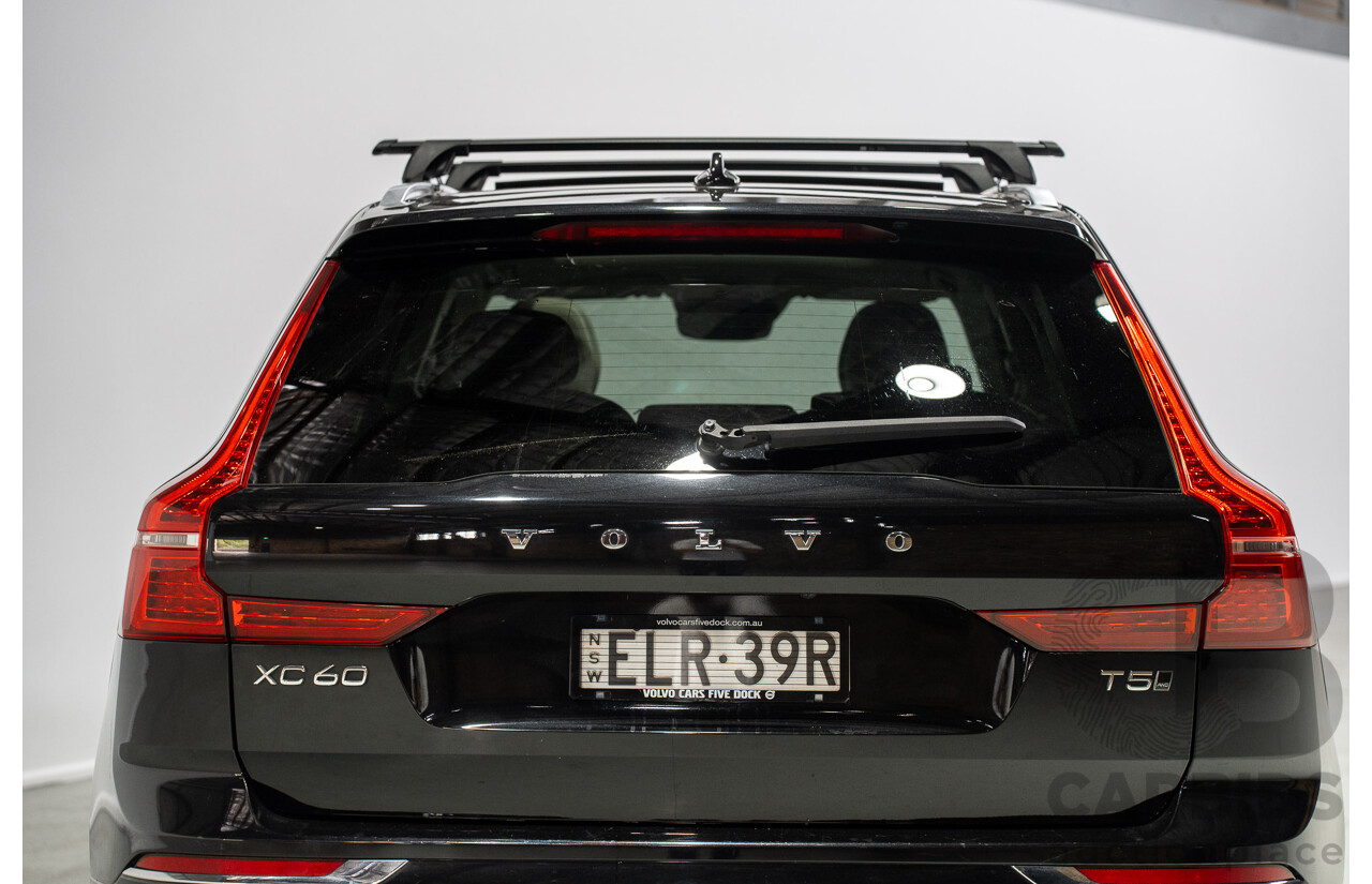 12/2020 Volvo XC60 T5 Inscription (AWD) 246 MY21 4d Wagon Onyx Black Metallic Turbo 2.0L