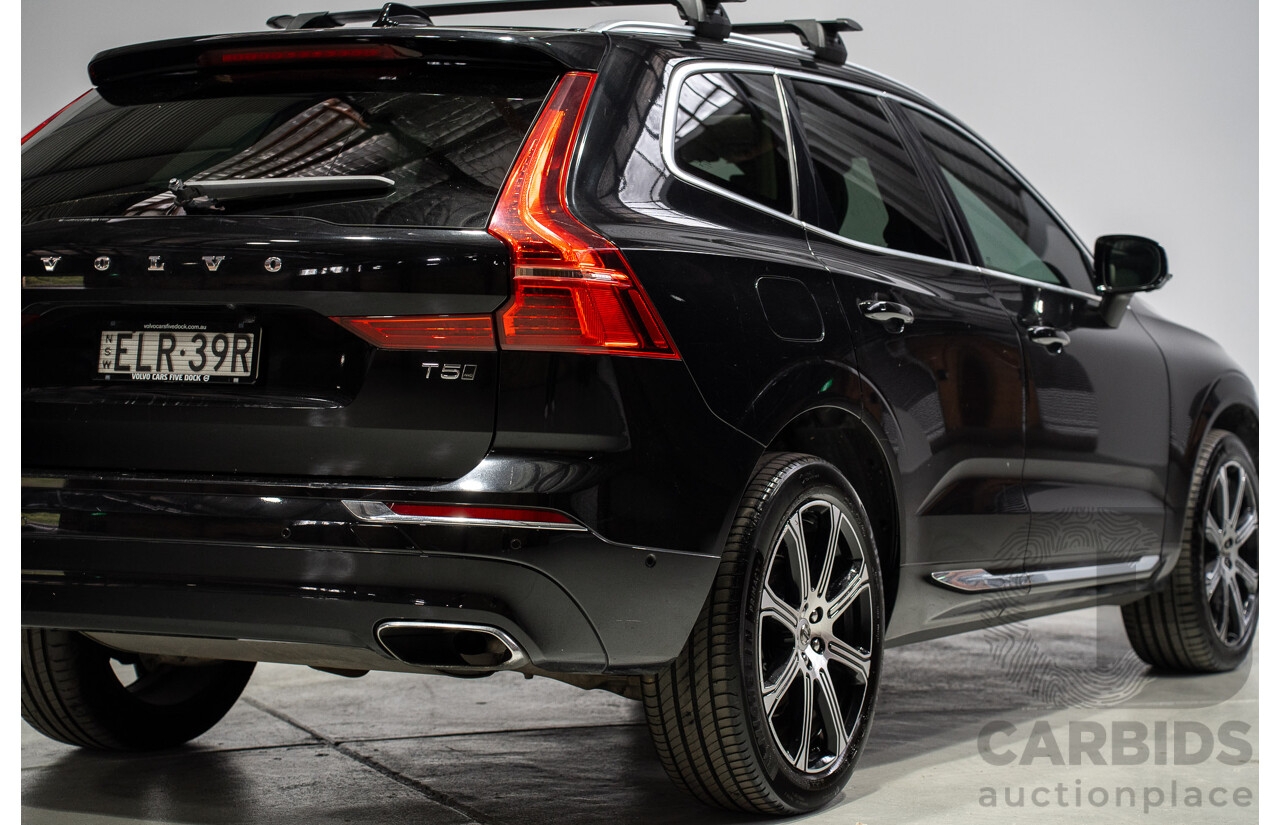 12/2020 Volvo XC60 T5 Inscription (AWD) 246 MY21 4d Wagon Onyx Black Metallic Turbo 2.0L