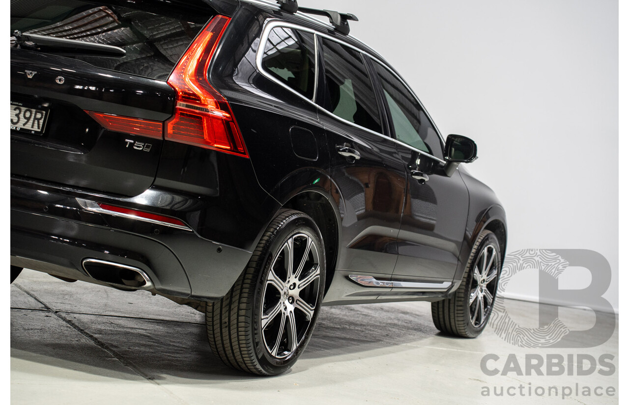 12/2020 Volvo XC60 T5 Inscription (AWD) 246 MY21 4d Wagon Onyx Black Metallic Turbo 2.0L