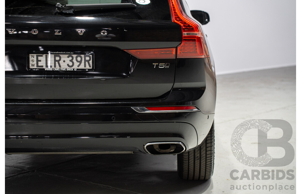 12/2020 Volvo XC60 T5 Inscription (AWD) 246 MY21 4d Wagon Onyx Black Metallic Turbo 2.0L