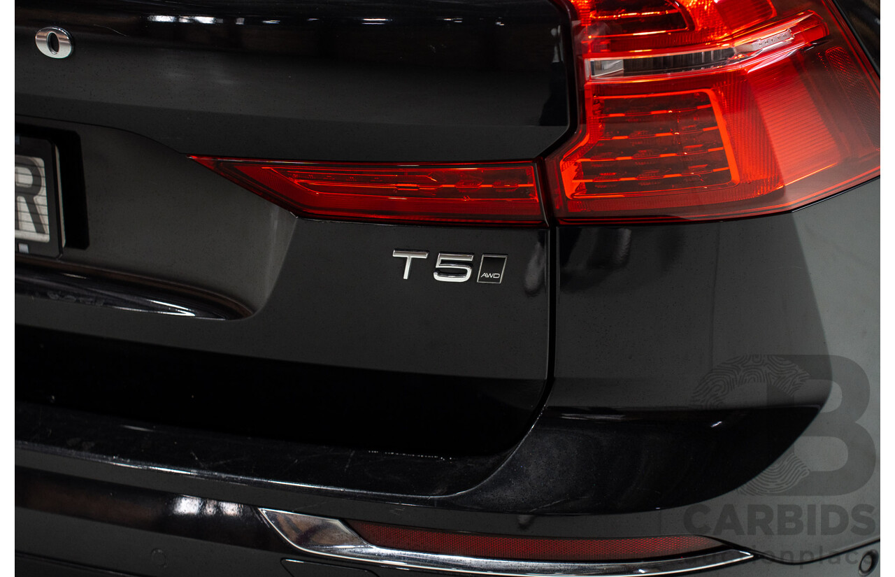 12/2020 Volvo XC60 T5 Inscription (AWD) 246 MY21 4d Wagon Onyx Black Metallic Turbo 2.0L