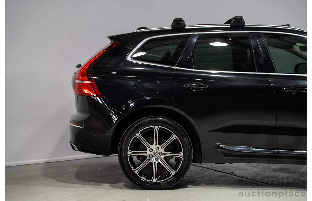 12/2020 Volvo XC60 T5 Inscription (AWD) 246 MY21 4d Wagon Onyx Black Metallic Turbo 2.0L