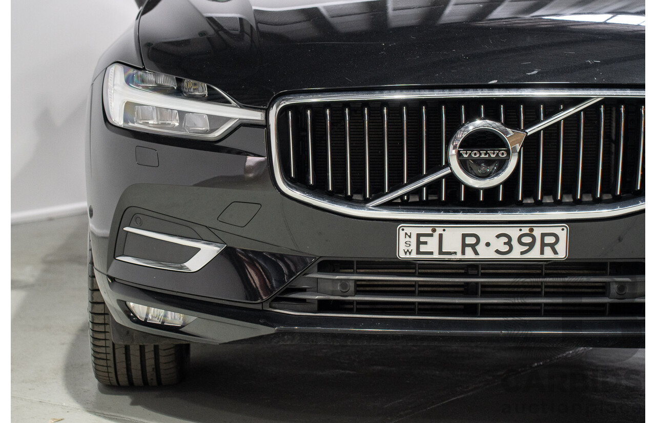 12/2020 Volvo XC60 T5 Inscription (AWD) 246 MY21 4d Wagon Onyx Black Metallic Turbo 2.0L